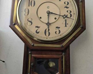 HJ154Drop Octagon Wall Clock