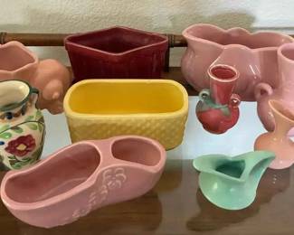 HJ143VVintage Ceramic Pottery Collection