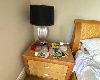 Excelsior Portofino Maple nightstands