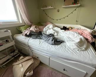 bedframe with storage