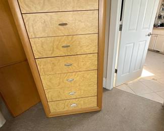 Calligaris Italian Maple lingerie chest