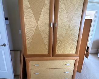 Excelsior Portofino Italian Maple Armoire