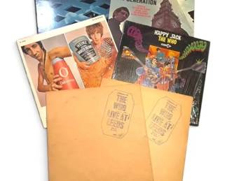 The Who Vinyl Records My Generation, Live at Leeds, Tommy, More