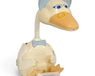 Mother Goose Storyteller Lamp w Cassettes Box