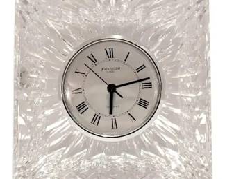 Waterford Crystal Desk Clock