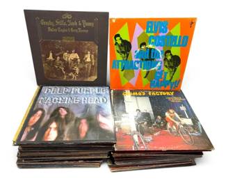Mystery Vinyl Records CSNY, Deep Purple, CCR, More