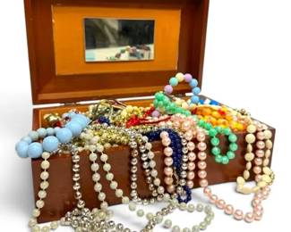 Mystery Beaded Jewelry Box