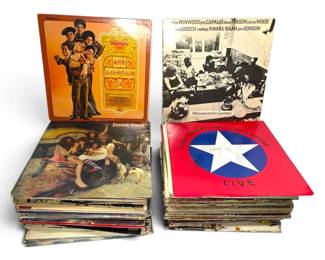 Mystery Vinyl Records Jackson 5, Steve Winwood, Jefferson Airplane More