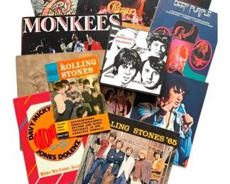 The Rolling Stones, The Monkees, Elvis, More Photo Books
