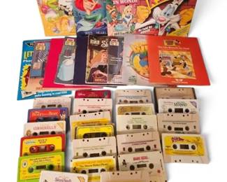 Childrens Read Along Books Cassettes