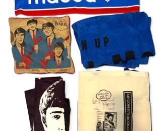 The Beatles Vintage Pillow, Flag, Towel, Tote, More