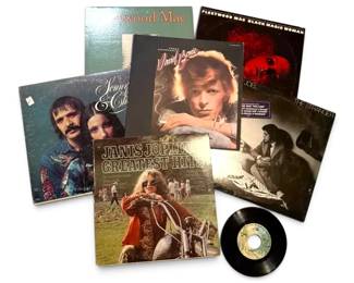 David Bowie, Janis Joplin, Fleetwood Mac, Billy Joel, More Vinyl Records