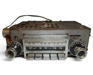 Vintage Delco Wonder Bar Car Radio