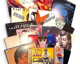 Paul McCartney Vinyl Records Ram, Flowers in the Dirt, More
