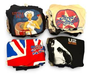 Mystery Vintage Concert Shirts
