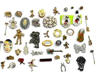 Novelty Brooches Hat Pins