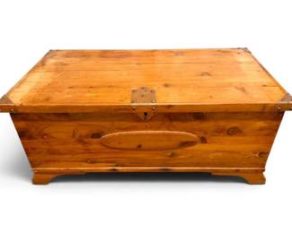 Vintage Wooden Cedar Chest