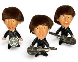 The Beatles 1964 Remco Dolls Paul McCartney, Ringo Starr, John Lennon