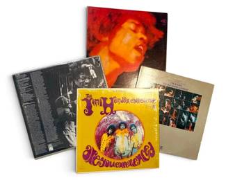 Jimi Hendrix Vinyl Records Are You Experienced, Electric Ladyland, More