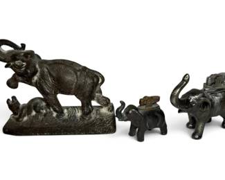 Metal Elephant Lighters Figurine