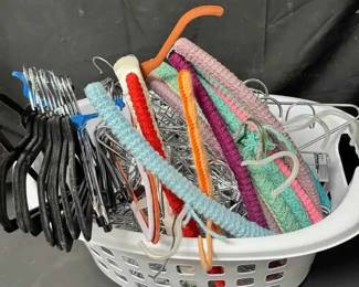 17WH113Mystery Clothes Hangers Lot