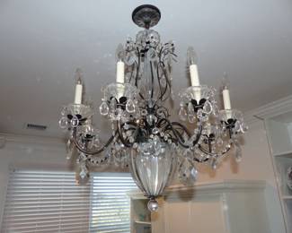 Schonbek crystal chandelier