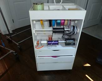 Wrapping cart (may not have wrapping material)