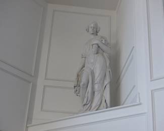 Classical tall statue