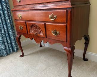 B51 - $650. Link Taylor Highboy Dresser in excellent condition. Measures 41" wide x 21" deep x 84" tall. 