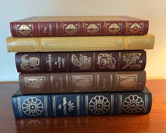 B88 - $30 Each. The Easton Press. The Prince. The Analects of Confucius. Ivanhoe. The Republic. The Arabian Nights. 