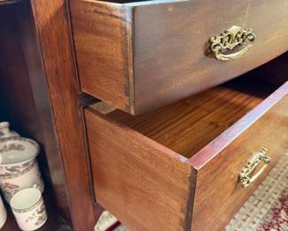 B43 - $295. Federal Style Sideboard. Measures 66" x 21.5" x 37" tall. Overall good condition 