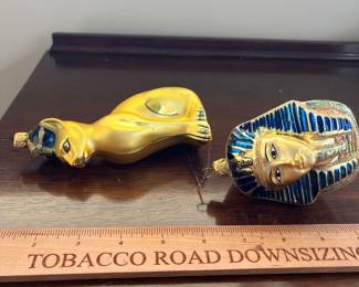 B144 - $85. Kurt Adler Poland Polonaise Egyptian Set. Slight Discoloration. 