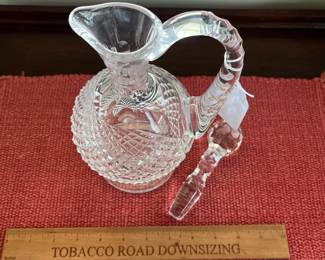 B129 - $85. Waterford 12" Decanter & Stopper "Prestige". Excellent Condition. 