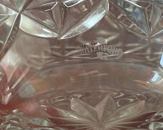 B133 - $40. Waterford 6" Pineapple Hospitality Vase. 