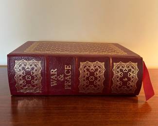 B85 - $70. The Easton Press. War & Peace. 