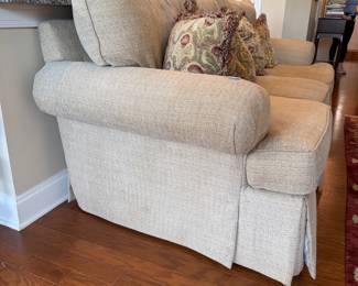 B39 - $200. Bernhardt Sofa. Overall very good condition. Measures 97" x 43" x 41" tall. 20.5" floor to seat. 