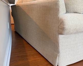 B39 - $200. Bernhardt Sofa. Overall very good condition. Measures 97" x 43" x 41" tall. 20.5" floor to seat. 