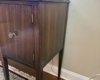 B43 - $295. Federal Style Sideboard. Measures 66" x 21.5" x 37" tall. Overall good condition 