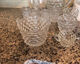 B103 - $75. Cube Glass LOT. 