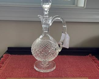 B129 - $85. Waterford 12" Decanter & Stopper "Prestige". Excellent Condition. 