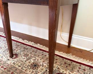 B43 - $295. Federal Style Sideboard. Measures 66" x 21.5" x 37" tall. Overall good condition 