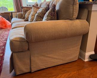 B39 - $200. Bernhardt Sofa. Overall very good condition. Measures 97" x 43" x 41" tall. 20.5" floor to seat. 