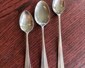 B19 - $50. Oneida Northland Stainless Flatware. Not a complete set. 