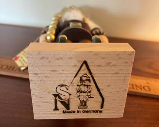 B98 - $60. Echtheiszertifikat Christian Ulbricht Nutcracker. Measures 10.5" tall. 