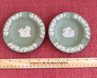 B112 - $20. PAIR of Wedgwood Ash Trays. 