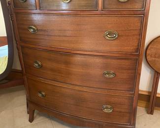 Antique Oak Chest of Drawers 