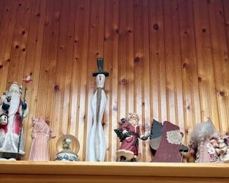 Snowmen, santas, and other Christmas goodies