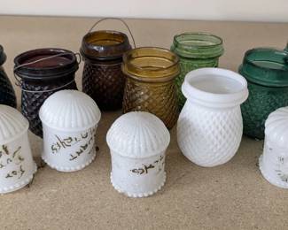Glass 'Christmas Light' & Fairy-Lamp Shades