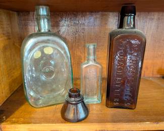 Antique Glass Bottles