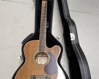 Zager Acoustic-Electric Guitar with Case